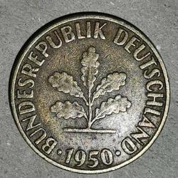 ALMANYA 1950 G  5 PFENNIG