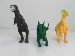 Dinozor Figürleri Oyuncak Lotu 3 Adet