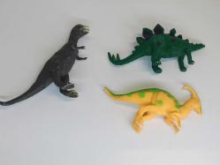 Dinozor Figürleri Oyuncak Lotu 3 Adet