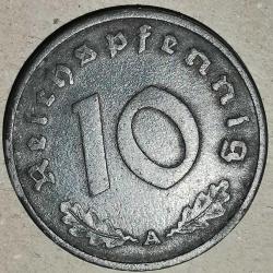 NAZİ ALMANYASI 1940 A  10 PFENNIG