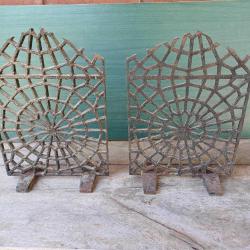 Döküm Demir Şomine Siperi,Ates Siperi Eski