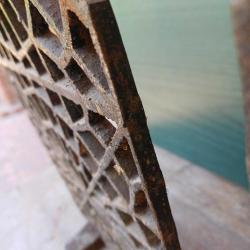 Döküm Demir Şomine Siperi,Ates Siperi Eski