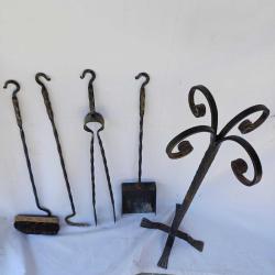 Döküm Somine Aksesuari,4 parça,Vintage