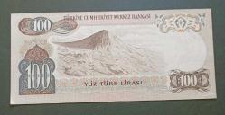 6 Emisyon E 03 399955 Seri 100 Lira Çil