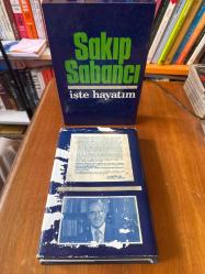 İşte Hayatım : Sakıp Sabancı / Özel Kutusunda İlk 1.Baskı -  Ciltli ve Şömizli  [Açıklamayı Okuyunuz]