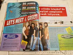 BLUE JEAN DERGİSİ - EYLÜL 1993 - SAYI 7 - PEPSİ - WELLAFORM - BONJOVİ - SCROPİONS - MİCHEAL JACKSON PANTALON ÇEKİLİŞİ - LEE COOPER - DEXTER LOAFER - FREDDİE - SHRAON - MARC - JEAN - BİLLY - JACKO KONSERİ - BİLLY JOEL - REGGEA - SAYFA 82 - POSTERLER VE ÇIKARTMA EKİ YOKTUR