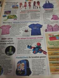 Hürriyet Gazetesi Hürriyet Çocuk Kulübü Gazetesi Doğum Günü Gazetesi -24 Temmuz 2010- Golf- özel bir sahada golf sopası ve gol topu ile yapılan ve kuralı saygı olan bir spor- insan bedenine müthiş bir yolculuk-3 boyutlu Son Hava Bükücü sinemalarda- avril Harikalar Diyarında- barbie'nin Fashion bebekleri göz kamaştırıyor- ata binmeyi çok istiyorum-yaz okuluna gidiyorum çok-moda tasarım öğreneceğim-dev ahtapot ile maceraya yolculuk-izmit Körfezi alarmında-herkesin peşinden koştuğu popüler biri olmak- havaya sıçrayan balina teknenin üzerine düştü-astronot neil Armstrong imzasını çaldılar- Londra'da köpek dondurmacısı-rusya'da reklam için bir eşeği paraşütle uçurdular- küba çocuk tiyatrosu Kumpanyası