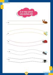 3-5 YAŞ Çizgi Çalışması YAZ-SİL Kitabı