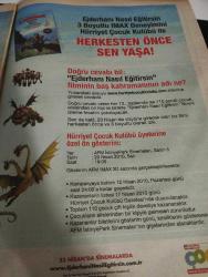 Hürriyet Gazetesi Hürriyet Çocuk Kulübü Gazetesi Doğum Günü Gazetesi -10 Nisan 2010- Ejderhanı nasıl eğitirsin- rafting- Emre berent ile hafta sonu bitmeden- tembel Kasaba- annemin Farmville çiftliğine ben bakıyorum- ejderha filmi geliyor-en sevdiğim yemek kızarmış tavuk kanatları- idil gündüz-irem bahar-eylül Korkmaz- robot balık-sensiz olmaz arkadaşım- yapışkan hamburger- 23 Nisan hürriyeti ve Darüşşafaka şenliği-tayland