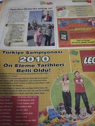 Hürriyet Gazetesi Hürriyet Çocuk Kulübü Gazetesi Doğum Günü Gazetesi -1 Mayıs 2010- hem spor hem zeka oyunu oryantiring- Hannah Montana çılgınlığı- rengarenk kelebekler-emre berent ile hafta sonu bitmeden-sihirli buz Müzesi- Çok eğlenceli bir 23 nisan'da-bir günlüğüne Eskimo olmaya ne dersin-aral görünene neler oluyor- odaklanmak bakmak ve görmek arasındaki farktır- türkiye Şampiyonası 2010 ön eleme tarihleri belli oldu- lego- kaptan kras yarışma programı- bilim şenliği başlıyor- iki Okyanus arasındaki ülke-yazı işleri toplantımızın gündeminde tiyatro vardı- deniz alan-nehir gürdil-ozan Aksu- konuşan ağaçtan çocuk masalları-23 Nisan'dan itibaren gün boyu masal dinletisi