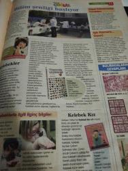 Hürriyet Gazetesi Hürriyet Çocuk Kulübü Gazetesi Doğum Günü Gazetesi -1 Mayıs 2010- hem spor hem zeka oyunu oryantiring- Hannah Montana çılgınlığı- rengarenk kelebekler-emre berent ile hafta sonu bitmeden-sihirli buz Müzesi- Çok eğlenceli bir 23 nisan'da-bir günlüğüne Eskimo olmaya ne dersin-aral görünene neler oluyor- odaklanmak bakmak ve görmek arasındaki farktır- türkiye Şampiyonası 2010 ön eleme tarihleri belli oldu- lego- kaptan kras yarışma programı- bilim şenliği başlıyor- iki Okyanus arasındaki ülke-yazı işleri toplantımızın gündeminde tiyatro vardı- deniz alan-nehir gürdil-ozan Aksu- konuşan ağaçtan çocuk masalları-23 Nisan'dan itibaren gün boyu masal dinletisi