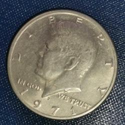 AMERİKA 1971  50 CENT HALF DOLAR