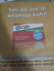Hürriyet Gazetesi Hürriyet Çocuk Kulübü Gazetesi Doğum Günü Gazetesi -13 Şubat 2010- 7 filmden oluşan sihirler çocuk filmleri seti-futbolcular ve arabaları-avrupa'da ve ülkemizdeki futbol yıldızları Acaba hangi arabaları kullanıyor- bu Siteler en popüler- moda ve alışveriş-icarly- minik dostlarımız yanımızda-hafta sonu bitirmeden-girlfild ise çizgi ellerimle yaptım-yeni çikolata keşfettim- hello Kitty'li çantalar-şıklığın adresi- yepyeni oyun muhteşem ipuçları-artık sizi dinleyen biri var- haftanın soruları-otoban yıldızları-disney paris-şanslarını seçmeye devam ediyoruz- sende üye ol aramıza katıl