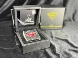 Niue 2 Dolar 2021 – Superman Logo – 1 Oz Gümüş Hatıra Para (Kutulu & Sertifikalı)