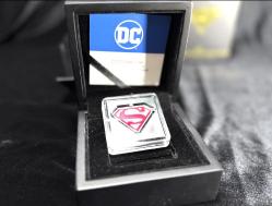 Niue 2 Dolar 2021 – Superman Logo – 1 Oz Gümüş Hatıra Para (Kutulu & Sertifikalı)