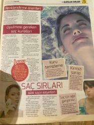 HÜRRİYET GAZETESİ HÜRRİYET KELEBEK 2 GAZETESİ DOĞUM GÜNÜ GAZETESİ - 26 EYLÜL 2016 - Uymanız gereken saç kuralları-Yıpranmış saç onarımı-Doğru şampuan seçimi-15 dakikada makyaj yapın-Doğru ruj ve takma kirpik seçimi-Dünyanın en gizli güzellik sırları-DIANE IRONS’tan güzellik diyet ve moda konusunda işe yarar bilgiler-Saçların iyi olduğu bir gün-Doğru şampuanı kullanın-Doğaya dönüş-Kuru saçlar için saç kremi-kuru taç terapisi-Sıcak yağ terapisi-Yoğurt Kremi-Besleyici saç paketi-Açık renk saçlar-Koyu renk saçlar-kepek-Renklendirme önerileri-uyulması gereken saç kuralları-saç sırları-ıslak saçın eziyetleri-makyaj yapmak zor değil-makyajınıza ne kadar vakit harcamalısınız-Kaşlar-gözler-dudaklar-15 dakikalık yüz-Sırlar-Güvenlik önerileri