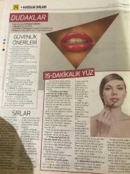 HÜRRİYET GAZETESİ HÜRRİYET KELEBEK 2 GAZETESİ DOĞUM GÜNÜ GAZETESİ - 26 EYLÜL 2016 - Uymanız gereken saç kuralları-Yıpranmış saç onarımı-Doğru şampuan seçimi-15 dakikada makyaj yapın-Doğru ruj ve takma kirpik seçimi-Dünyanın en gizli güzellik sırları-DIANE IRONS’tan güzellik diyet ve moda konusunda işe yarar bilgiler-Saçların iyi olduğu bir gün-Doğru şampuanı kullanın-Doğaya dönüş-Kuru saçlar için saç kremi-kuru taç terapisi-Sıcak yağ terapisi-Yoğurt Kremi-Besleyici saç paketi-Açık renk saçlar-Koyu renk saçlar-kepek-Renklendirme önerileri-uyulması gereken saç kuralları-saç sırları-ıslak saçın eziyetleri-makyaj yapmak zor değil-makyajınıza ne kadar vakit harcamalısınız-Kaşlar-gözler-dudaklar-15 dakikalık yüz-Sırlar-Güvenlik önerileri