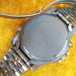 TEMPIC TITANIUM WATERRESISTANT 100M PİLLİ KOL SAATİ