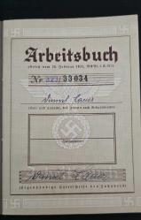 1938 N.AZİ PASAPORTU ORJİNAL ÇİL DURUMDA