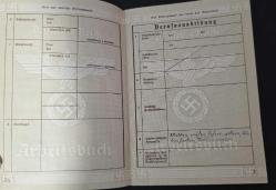 1938 N.AZİ PASAPORTU ORJİNAL ÇİL DURUMDA