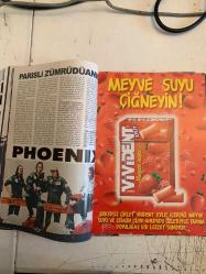 BLUE JEAN DERGİSİ - NİSAN 2001 - SAYI 4 - ROXETTE - DAFT PUNK - AEROSMITH - LATIN FURYASI - NIRVANA VE GRUNGE - EN İYİ ALBUM KAPAKLARI 3 - EMMA AÇIKLADI - SPICE GIRLS DAĞILABİLİR - J. LO'NUN SİHİRLİ ELBİSESİ - GORILLAZ - PHOENIX - 82 SAYFA - POSTERLER VE ÇIKARTMA EKİ YOKTUR