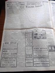 Cumhuriyet Gazetesi - 9 İkincikanun (Ocak) 1943 -  Büyük Dünya Kumarında Taraflar Başmakale - Varlık Vergisi İçin Meclisten Verilen İstidalar Tomar Halinde Maliye Vekaletine Gönderildi - Tunus Harekatında Müttefiklerin Başlıca Hedefi Olan Bizerte Limanına Havadan Bakış Fotoğrafı - Karadeniz'de Boğulan 22 Irkdaşımız - Hür Fransızlar Merzuk Vahasını Zaptettiler - Cumhuriyet Gazetesi İdare Müdürü Mahmud Uras Vefat Etti - Sovyet Harp Tebliği - Türk Basın Heyeti Dün Hindistana Hareket Etti - Alman Harp Tebliği - General Giraud İle De Gaulle Anlaşmazlığın Halli - Amerika'nın İlk Ve En Büyük Müdafaa Hattı Panama Kanalı - Yardımcı Öğretmenlerin Töreni Fotoğraf - Kanlı Meydan Filmi Yalnız İpek Sinemasında - Kıymetli Sanatkar Muammer Karaca Bu Akşam Tekrar Aldırma Sahnesinde - Kar İzleri Örttü Yazan Henri Bordeaux Yazı Dizisi - Birleşik Milletlerin Harp Programı Yazan Ömer Rıza Doğrul - Vefat Eden Kaşif George Washington Crile - Romanya'da Yahudilerin Ekmek Tayını- Hamiyet Yüceses Sümer Gazinosu