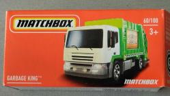 GARBAGE KING   2020 YILI  MATCHBOX SIFIR ORJİNAL AMBALAJINDA