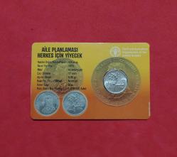 1975 YILI 5 KURUŞ FAO HERKES İÇİN YİYECEK AİLE PLANLAMASI