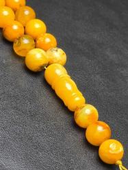 Orjinal rus seccar damla kehribar tespih