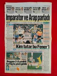 TSYD Kupası Şampiyonu FB - Fenerbahçe 3-1 Beşiktaş, Trabzonspor - 7 Ağustos 1994 - Fotospor Gazetesi Spor Sayfası