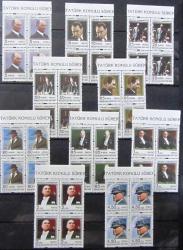 TÜRKİYE=2009   İ-4147..56  Atatürk Konulu Sürekli Posta Pulları  (**)'