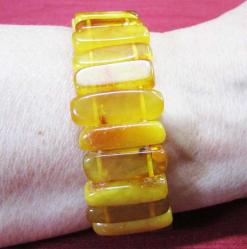 HaKiKi BALTIK DAMLA KEHRİBAR RoLeX TiPi  YETİŞKİN BİLEKLİĞİ...17gr