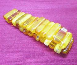 HaKiKi BALTIK DAMLA KEHRİBAR RoLeX TiPi  YETİŞKİN BİLEKLİĞİ...17gr