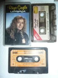 RÜYA ÇAĞLA KASET 2 ADET LAMBADA ve AŞK ÜÇGENİ KAĞIT BASKI ÇOK NADİR