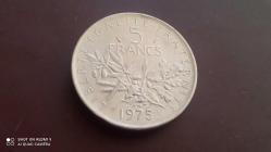 5 FRANK 1975 FRANSA