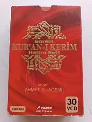 GÖRSEL KUR'AN-I KERİM HATİM SETİ VCD 2.EL UYGUN FİYATA VCD FİLM ( İSİMSİZ DEMİR RAF )