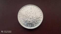 5 FRANK 1971 FRANSA