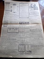 Cumhuriyet Gazetesi - 3 İkincikanun (Ocak) 1944  - Mesajlara Ve Tahminlere Dair Yazan Nadir Nadi Başmakale - Berlin'e Yeni Bir Akın - Büyük Bir İngiliz Uçak Filosu Sabaha Karşı Alman Başşehrine Hücum Etti - Rus Ordusu Polonya Hududuna Yaklaştı - Leningrad Kesiminde de Sovyetler Büyük Bir Taarruza Başladılar - Tankın Üzerinde Otomatik Silahlara Ateş Eden Rus Piyadeleri Fotoğraf - Askeri Vaziyet Yazan Emekli General H. Emir Erkilet Yazı Dizisi - Hitler'e Dürüst Hareket Edeceğine Dair Söz Veren Mareşal Petain Fotoğrafı - Rauf Orbay'ın Ankara Seyahati - Dünkü Maçlarda Bir Futbolcunun Ayağı Kırıldı - İstanbulspor 2. Galatasaray 1 Fotoğraf - Cemal Nadir Karikatür - Japonya'ya Karşı Anglosakson Stratejisi Yazan Abidin Daver - Kalkavan Vapuru Yüzdürülemiyor - Çehov'un Kırmızı Entarili Kız Kitabı Bugün Çıktı - Aşkın Doğuşu Yazan Peride Celal Yazı Dizisi - İki Cingöz Casuslara Karşı Bugün İpek Sinemasında - Mr. Willki Roosevelt'i Tenkid Ediyor - Siemens Radyo - Moran Güzellik Malzemeleri