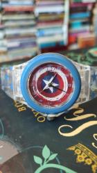 marvel avengers kaptan amerika orijinal analog kol saati & açıklamayı okuyunuz