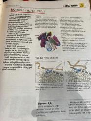 HÜRRİYET GAZETESİ HÜRRİYET KELEBEK 2 GAZETESİ DOĞUM GÜNÜ GAZETESİ - 30 Kasım 2016 - CLAIRE CROMPTON’dan A-Z ye örgüyle ilgili her şey-Örgü rehberi-Kısa sıralı örgüler-yatay pensler-ters örgü sırasında-bükümlü ilmekler-Intarsıa renkli örgü-iplikleri birlikte bükme-ipliği yürütme-bobinlerin kullanımı-beş şiş ile dairesel örgü