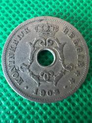 Belçika 10 Centim 1902