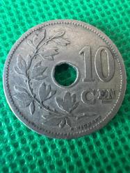 Belçika 10 Centim 1902