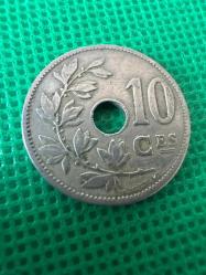 Belçika 10 Centim 1906