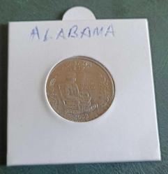 Amerika 2003 P Eyaletler Serisi Alabama çeyrek dolar