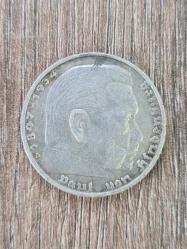 1935–1939 Nazi Almanyası Dönemi 5 Adet Gümüş Reichsmark Loti – Hindenburg & Garnisonkirche