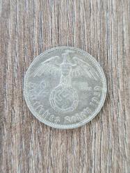 1935–1939 Nazi Almanyası Dönemi 5 Adet Gümüş Reichsmark Loti – Hindenburg & Garnisonkirche
