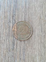 Nazi Almanyası 3’lü Bronz Madeni Para Loti – 2-5-10 Reichspfennig (1937–1940)