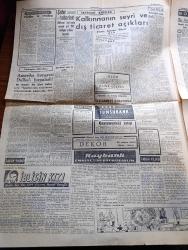 Cumhuriyet Gazetesi - 21 Ağustos 1957 - İşbirliği Konferansına Bugün De Devam Edilecek - 26. İzmir Enternasyonal Fuarı Fotoğrafı - Asya Gribi Salgın Halinde - Hürriyet Partisinin Yayın Organı Yeni Gün Gazetesi'nin Dünkü Sayısı Toplattırıldı - Kıbrıs Türkleri Arasında 15 Gün Röportajı Yapan Ömer Sami Coşar - Başbakan Adnan Menderes Amerikan Büyükelçisi İle Görüştü -Doktor Fazıl Küçük - Batı Trakya Türklerinin Eğitimi Baltalanıyor - İblisin Kızı Yazan Guy Des Cars Yazı Dizisi -  Amerikan Kongresi Dulles'ı Hırpaladı - Türk İsrail Halk Oyunları Festivali - Enver Paşa'nın Amcası Halil Paşa Vefat Etti - Bisikletçi Van Stenbergen Gene Dünya Şampiyonu - Ecved Güresin Annesini Kaybetti - Büyük Casuslar Yazan Cemalettin Saraçoğlu Yazı Dizisi - Resimli R- Tenisçi Mervyn Rose İhtar Aldı - 12. Enternasyonal İstanbul Tenis Turnuvası - Dünya Ağır Siklet Boks Şampiyonası - Fenerbahçe'nin Antrenmanına Can Bartu İle Ergun da Katıldılar - Galatasaray Çalışıyor