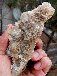 Sarı Kübik Florit Kristal Küme