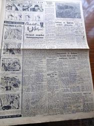 Cumhuriyet Gazetesi - 10 Eylül 1955 - Gafil Avlanma Cumhuriyet Başkale - İstanbul'da 3 Ankara Ve İzmir'de Birer Askerî Mahkeme Kuruldu - Başvekil Adnan Menderes Dün Vilayetten Çıkarken Fotoğrafı - 2 Kor Ve 1 Tümgenerale İşten El Çektirildi - Celal Bayar Fatin Rüştü Zorluyu Kabul Etti -  6 7 Eylül Olayları Sebebiyle Ankara Ve İzmir'de Tevkif Edilenler - Kıbrıs'ta Türk Volkan Teşkilatı Harekete Geçti - 1 Bedende 2 Adam Yazan Va Nü Yazı Dizisi - Din Ve Devlet Yazan Cahid Tanyol - Truman Amerika'yı Dün İkaz Etti - İtalyan Yıldız Sylvana Pampanini Fotoğrafı - Eskişehir'e Artist Ve Sanatkar Akını - Fenerbahçe Basketbol Takımı Dün Gitti - Rahmetli Cezmi Or'a Ait Bir Hatıra Fotoğraf - Profesyonel Lig Maçlarının Fikstürü Tesbit Edildi - Kıbrıs Türktür Cemiyeti İzmir Başkanı Fikret Sulorat Tevkif Edildi - Neriman Köksal Puro Tuvalet Sabunu Kullanıyor - Zeki Müren Küçük Çiftlik Parkında - Perihan Altındağ Sözeri Büyükdere Beyazparkta - Astra Ampulleri